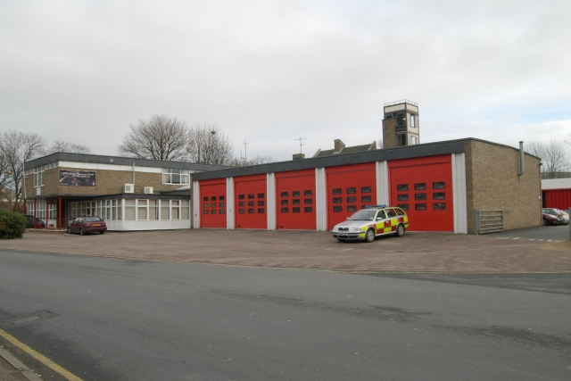 Huntingdon fire station © Kevin Hale cc-by-sa/2.0 :: Geograph Britain ...