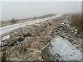 NN7449 : Snowy track by Rob Burke