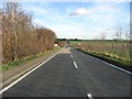 The A257 "Wingham Dip" looking towards Ash