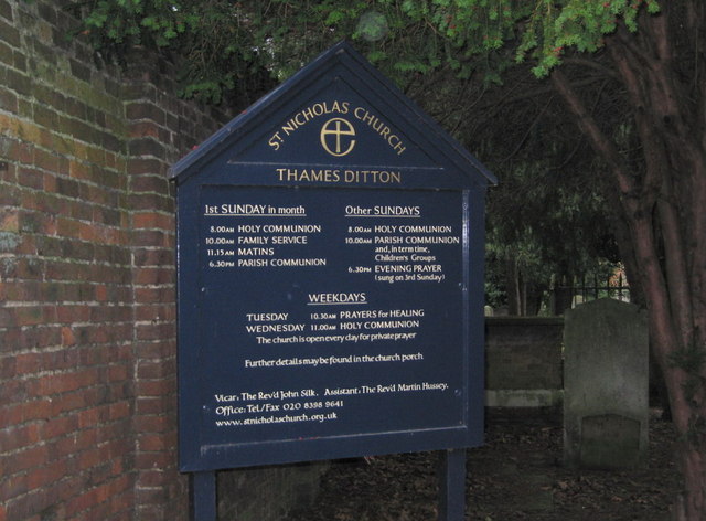 St. Nicholas Church - Thames Ditton