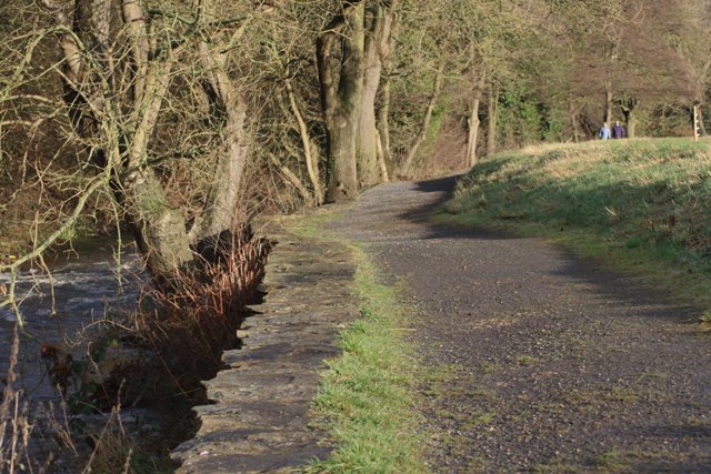 Riverside Path At Lady Haugh C Mick Garratt Geograph Britain And Ireland