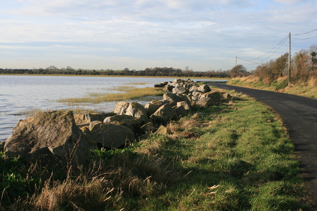 Estuary shoreline due south of Donabate, Co. Dublin.