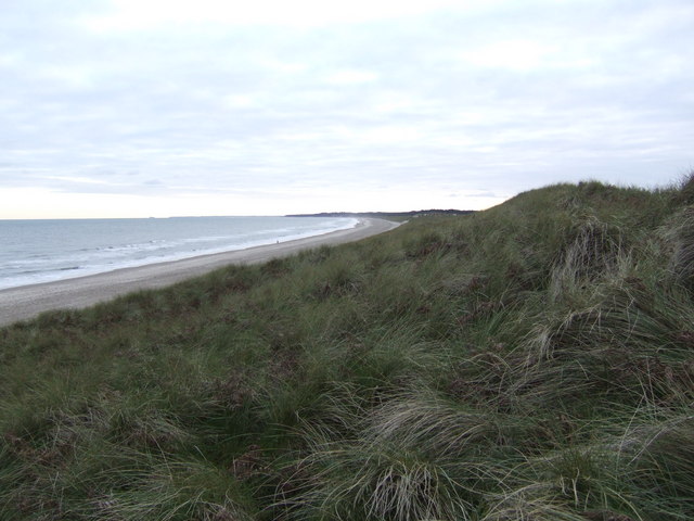 Top of the dunes - view south