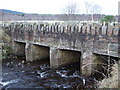 Upstream face of Inchmarnoch Bridge