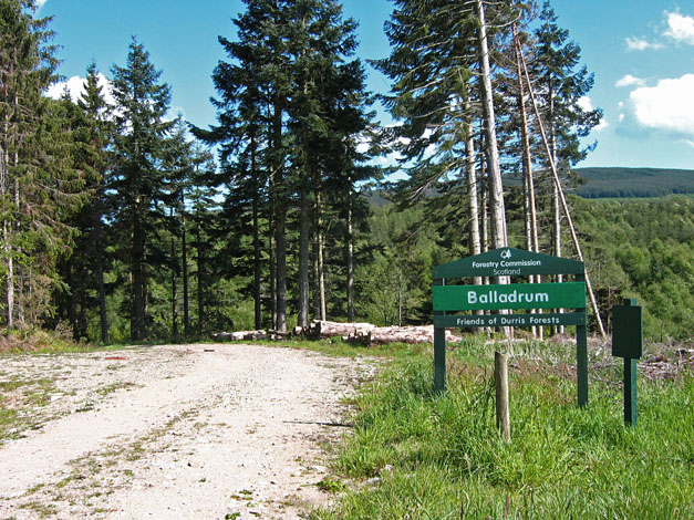 Entrance to Balladrum Forest