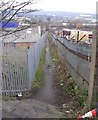 Footpath leading from Bowling Park Drive