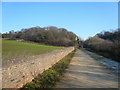 Approaching Creswell Crags