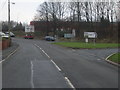 Junction of A465 & local road