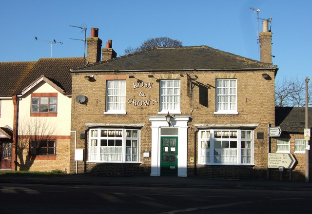 Rose & Crown, Manea © Derek Harper cc-by-sa/2.0 :: Geograph Britain and ...