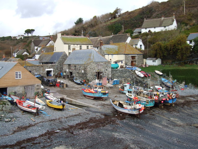 Boats at Cadgwith