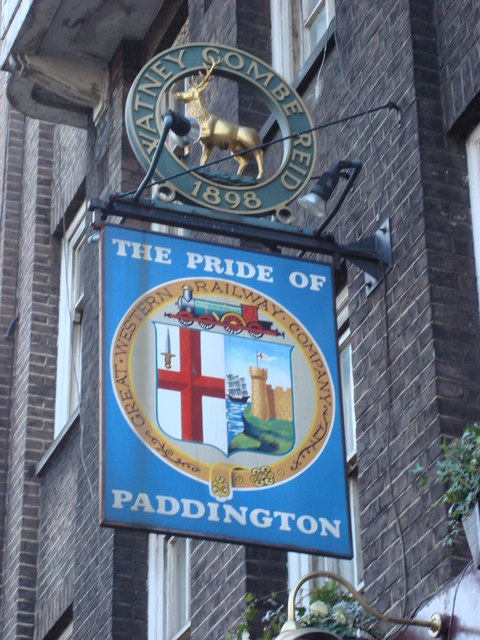 Pride of Paddington sign
