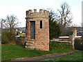 The watch-house at Eckford Parish Churchyard