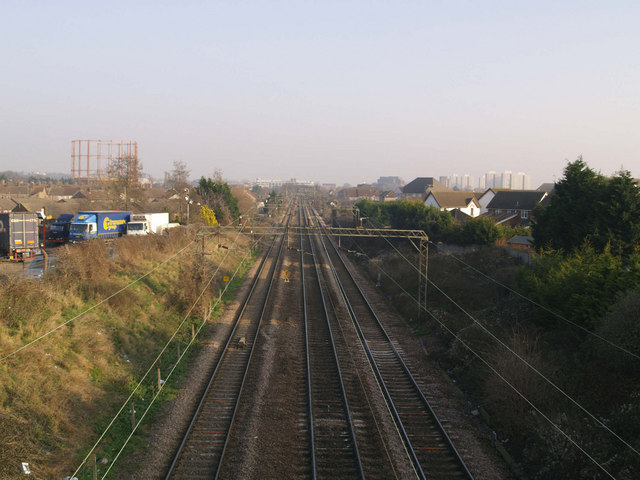 C2c Railway Via Grays © John Winfield Cc-by-sa/2.0 :: Geograph Britain ...