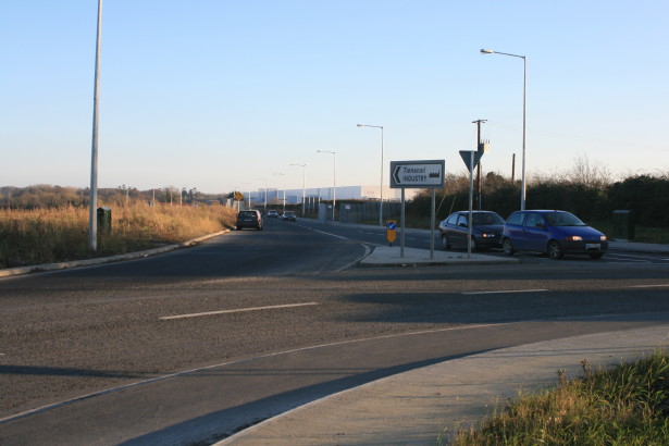 View West from N1 near  Turvey Avenue, Donabate, Co Dublin