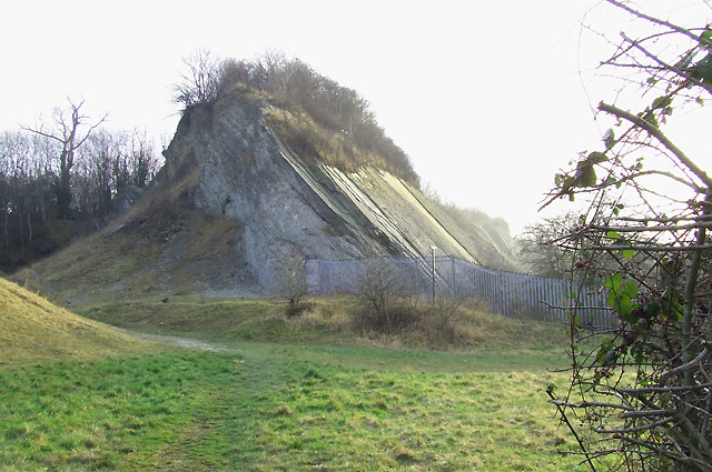 Limestone Outcrop, Dudley, Worcestershire