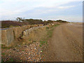 World War Two Beach Defences near Elmer