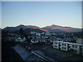 View from a room in the Skiddaw Hotel, Keswick