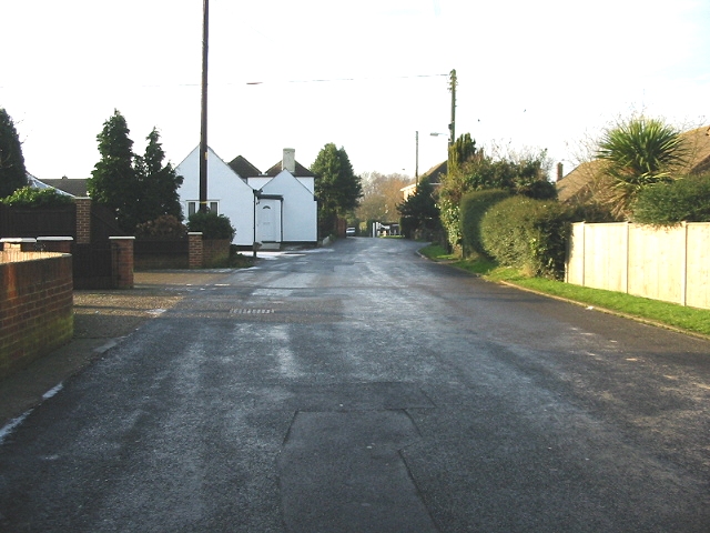 View along Napchester Road, Whitfield
