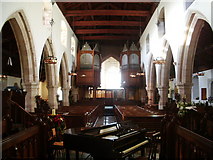 NY2524 : St Kentigern's Parish Church, Crosthwaite, Keswick, Interior by Alexander P Kapp