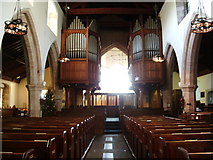 NY2524 : St Kentigern's Parish Church, Crosthwaite, Keswick, Organ by Alexander P Kapp