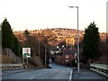 Churchfield Lane looking to Darton Village