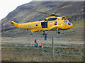 Mountain rescue practice at Morvich