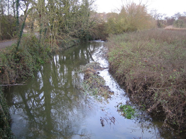 River Rib in Bengeo © Nigel Cox :: Geograph Britain and Ireland