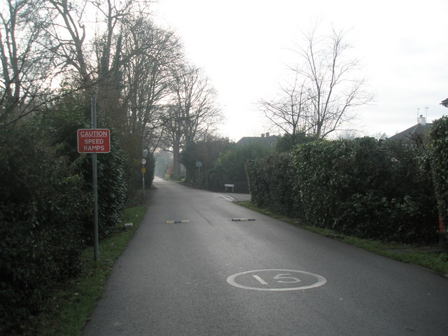 Speed bumps in Wade Court Road