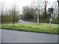 Entrance to Bekesbourne Lane from the A257