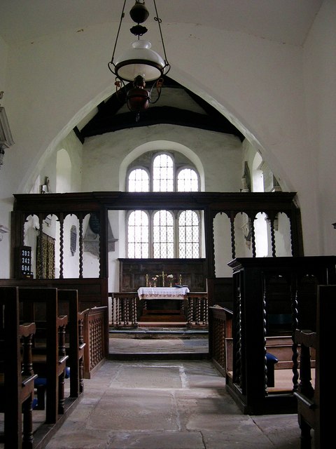 Interior, St Mary, Monnington on Wye