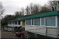 Derelict cafe / restaurant at Wookey Hole