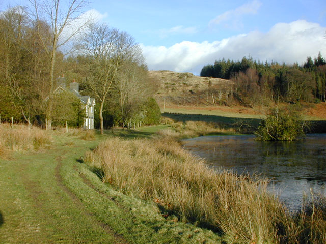 Hawthorn Cottage and pond, Hafod Estate © Nigel Brown :: Geograph ...