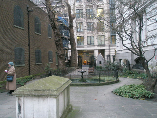 Churchyard of St Botolph without Aldersgate