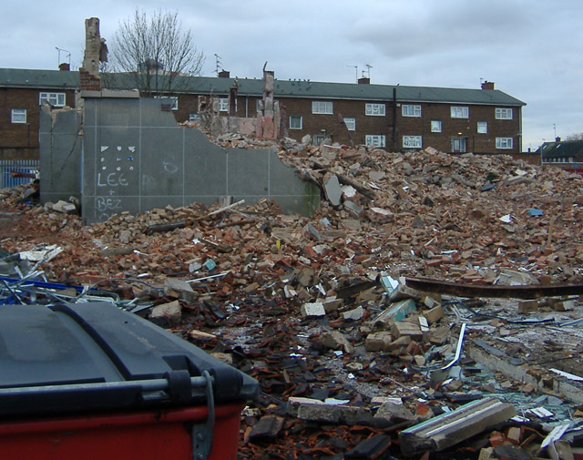 Demolition site, Greenwich Avenue