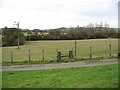 Footpath across the fields near Stanford church