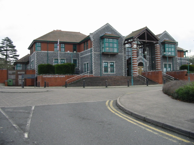 Canterbury Law Courts off Chaucer Road