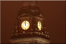 SE2627 : Morley Town Hall Clock by Steve Partridge