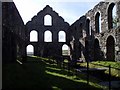 Inside the disused Ynyspandy Mill