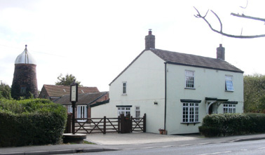 Old Mill House B&B - showing the property from the A1104