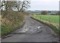 Private track to Westdale Farm