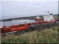 Ships moored at Eastham Docks