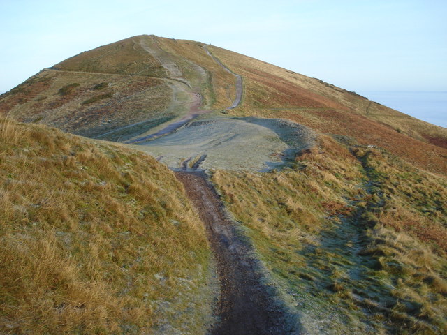 Saddle south of the Worcestershire Beacon