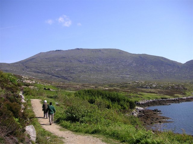 The path by Loch Aineort, South Uist