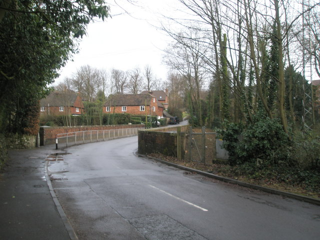 Railway bridge in Church Lane