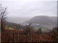 Crosskeys and Risca from Mynydd Machen