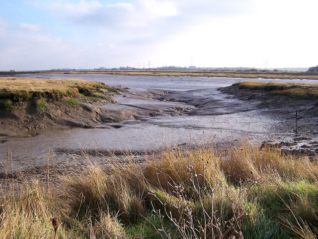 Milton Creek © Richard Dorrell :: Geograph Britain and Ireland