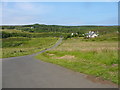 On the road entering Cleggan