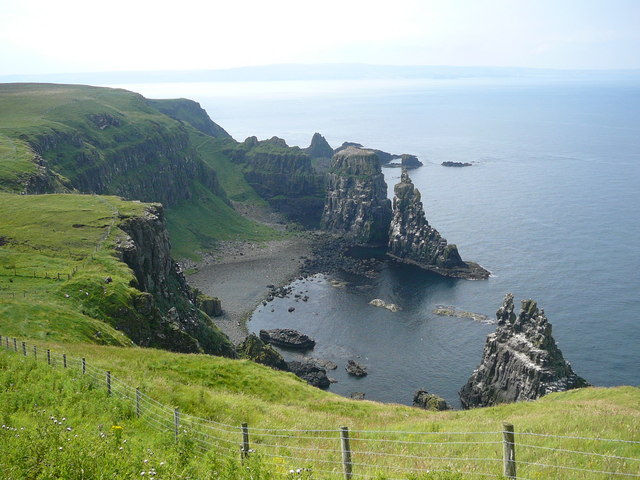 Cliff scenery south of West Lighthouse, Rathlin Island