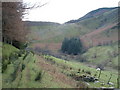 SH8314 : Bwlch Siglen from the valley by Bill Rowley