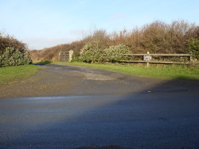 Entrance To Collery Farm near Stibb, Cornwall